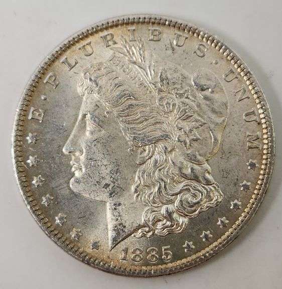 1885 Morgan Silver Dollar, UNC