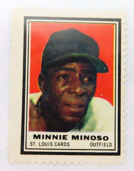 4 Vintage Baseball Stamps