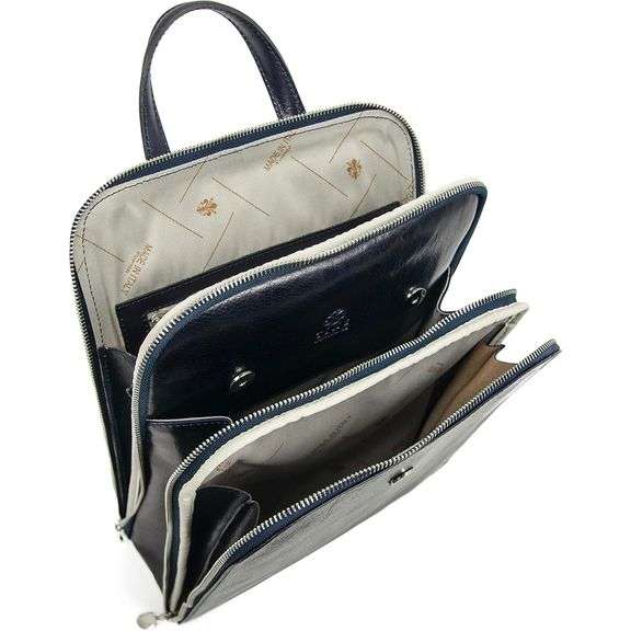 Italian Full-Grain Leather Backpack