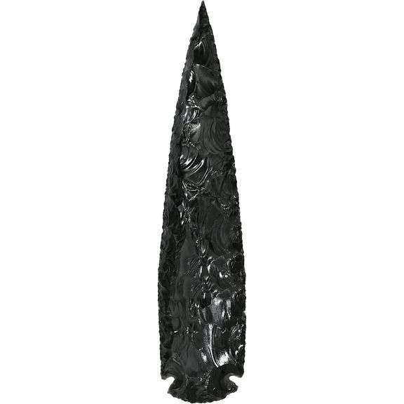 Black Obsidian Arrowhead