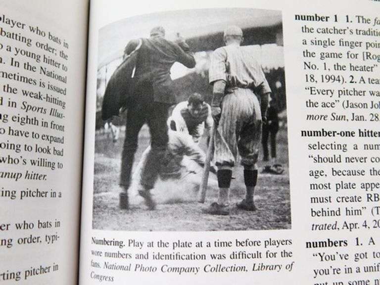 The Dickson Baseball Dictionary Large Hardback Book