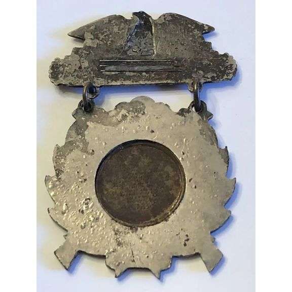 Rare Antique 1907 State National Guard Encampment Medal