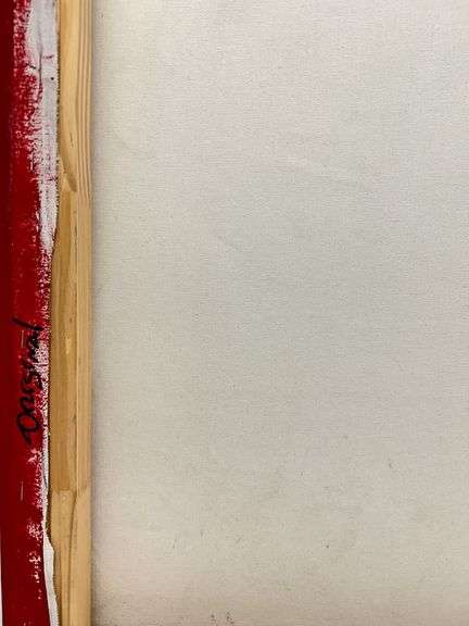 Rare Steve Kaufman One Of A Kind Artwork, Marylin