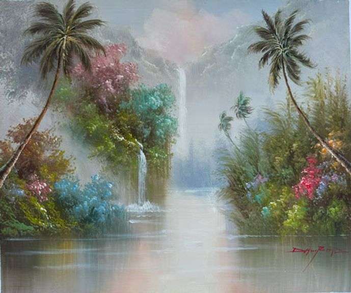 VERY BEAUTIFUL PAINTING ON CANVAS
