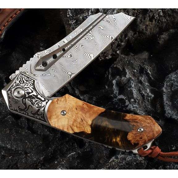 Japanese Handmade Steel Folding Knife