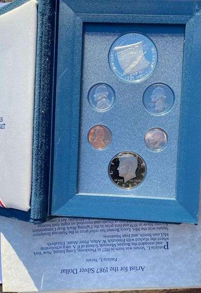 1987 Prestige Proof Set.