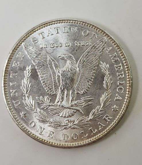 1887 AU Morgan Silver Dollar
