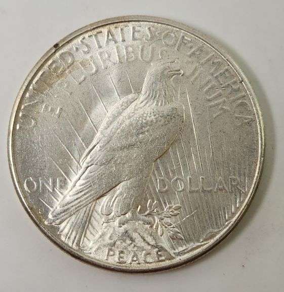 1923 S AU Peace Dollar