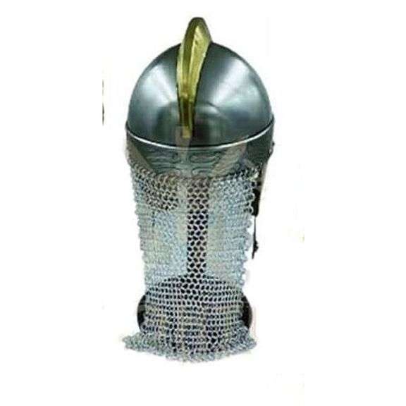 Medieval Wolf Armor Viking Helmet