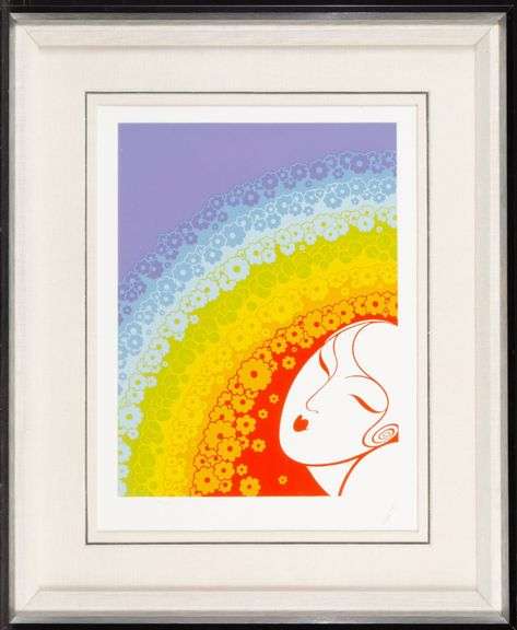 Rare Erte Original Serigraph Signed from  "The Twenties Remembered"  Suite