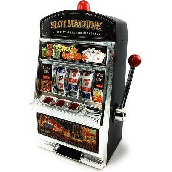 Slot Machine Coin Bank
