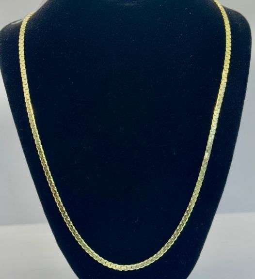 14K Yellow Gold Vermeil Chain