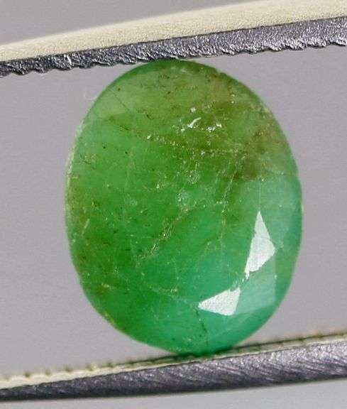 Gorgeous .81ct rich green Zambian Emerald