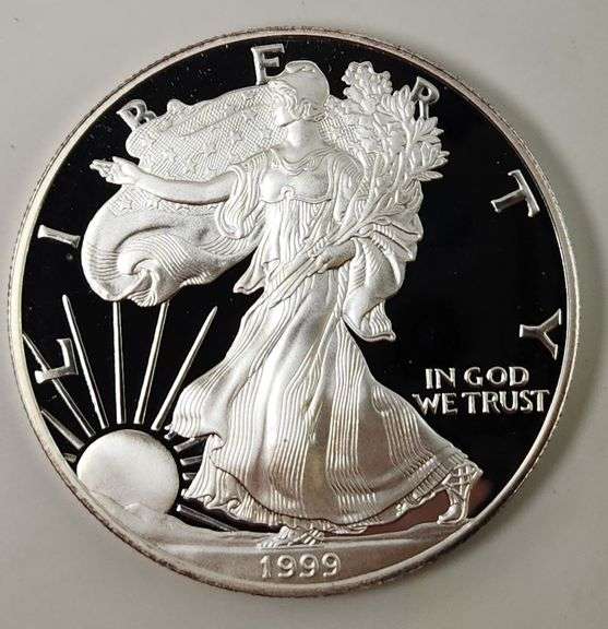 1999-P $1 Silver Eagle PR DCAM