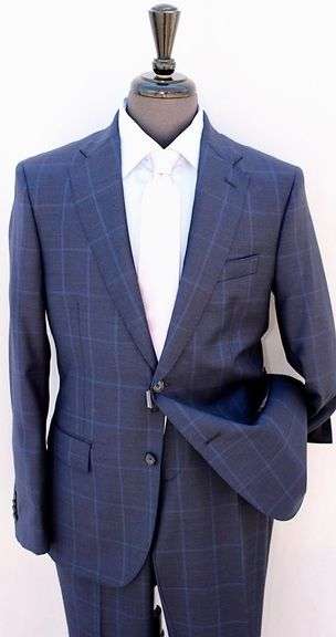 Stylish 2-Button Slim Fit Suit By Galante