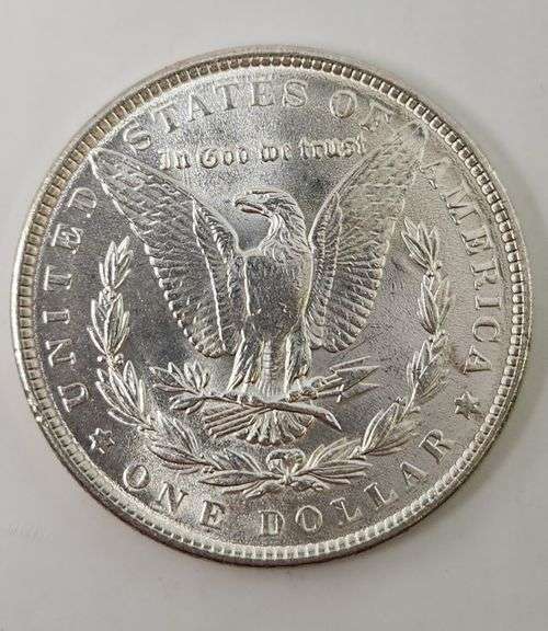 1886 AU Morgan Silver Dollar