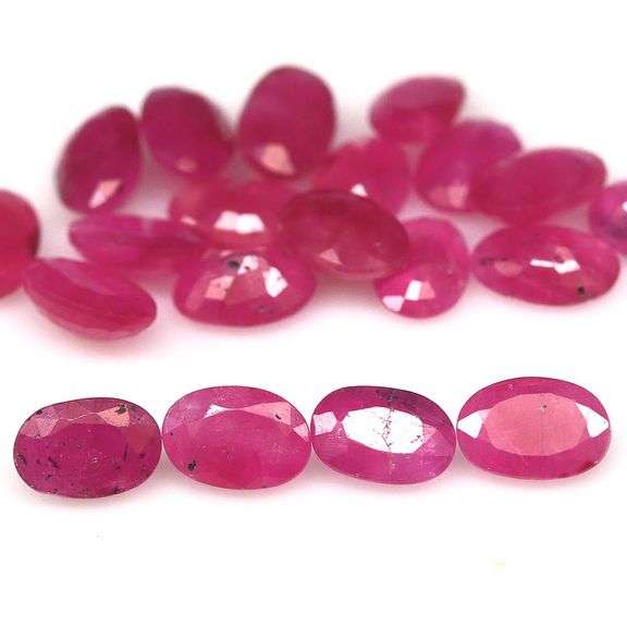 Rare heated only 10.97ct Ruby set from Madagascar