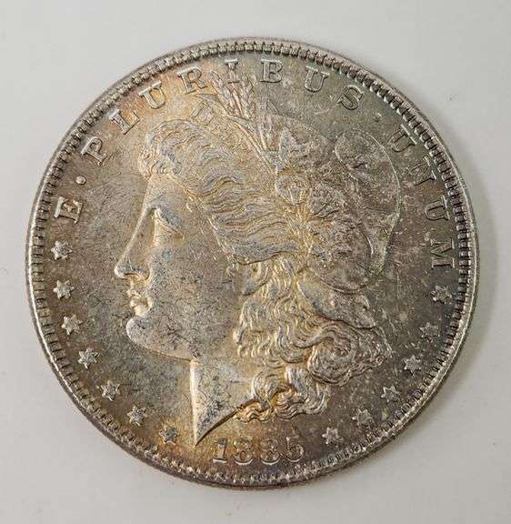 1885 Morgan Silver Dollar, Circulated