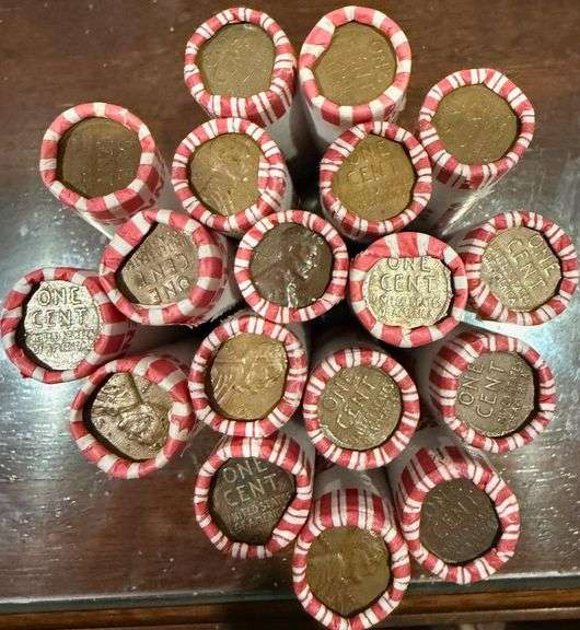 18 Rolls Unsearched Wheatie Rolls