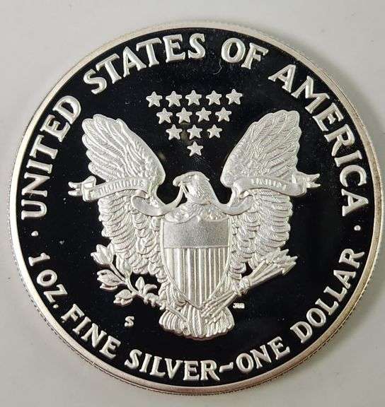 1988-S $1 Silver Eagle PR DCAM