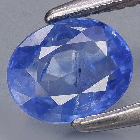 Gorgeous 1.12ct smoky periwinkle Ceylon Sapphire