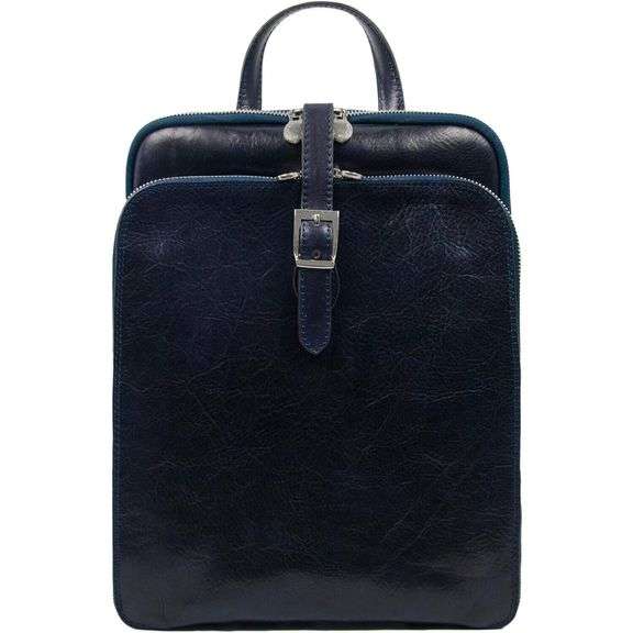Italian Full-Grain Leather Backpack