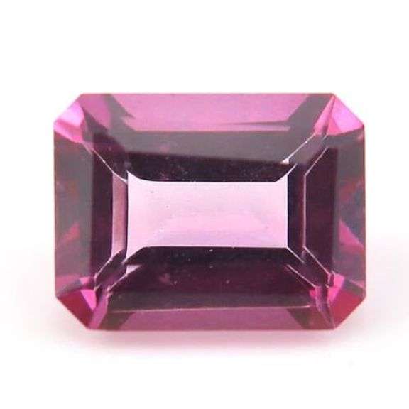 OCTAGON CUT 8X10MM IMPERIAL PINK TOPAZ (VS) AMAZING SPARKLING LOOSE GEMSTONE