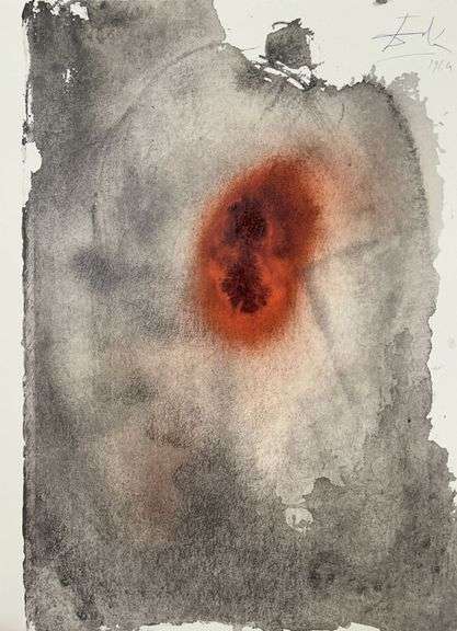 Highly Collectible and Rare Salvador Dali Original Lithograph from the 'Biblia Sacra' Suite