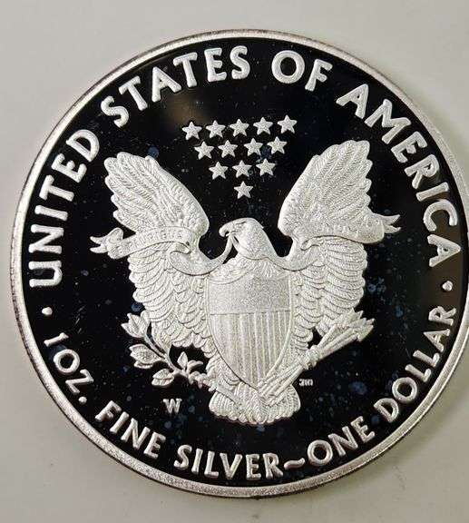 2016-W $1 Silver Eagle, Lettered Edge, 30th Anniversary PR DCAM