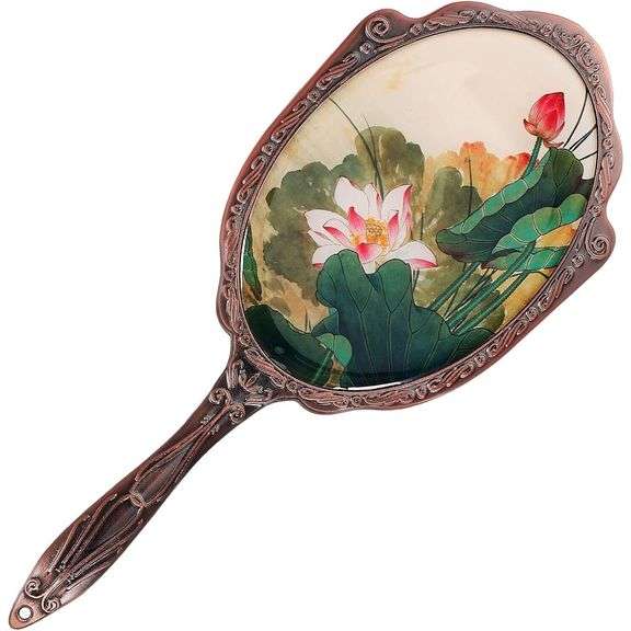 Classical Handheld Makeup Mirror