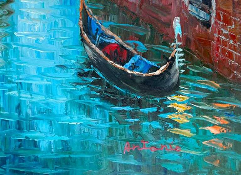 ONE OF A KIND BEAUTIFUL PAINTING ON CANVAS