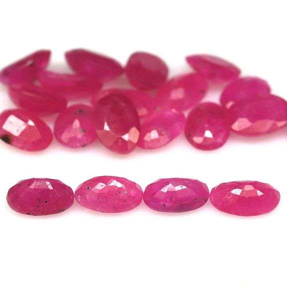 Rare heated only 10.97ct Ruby set from Madagascar