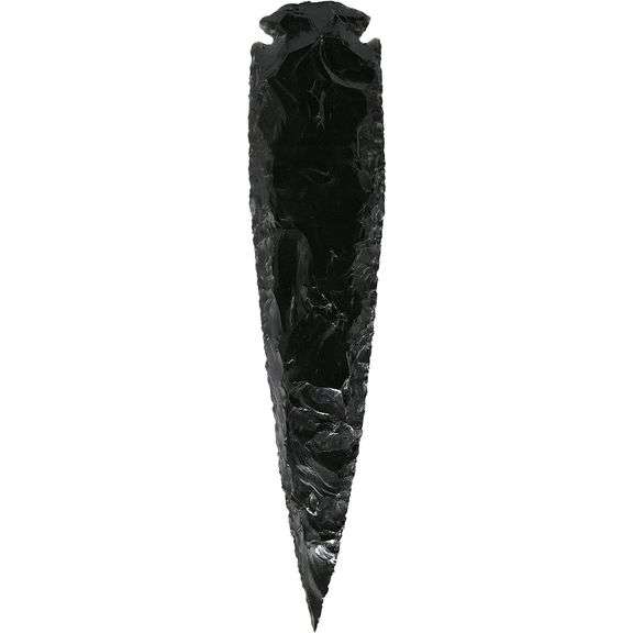 Black Obsidian Arrowhead