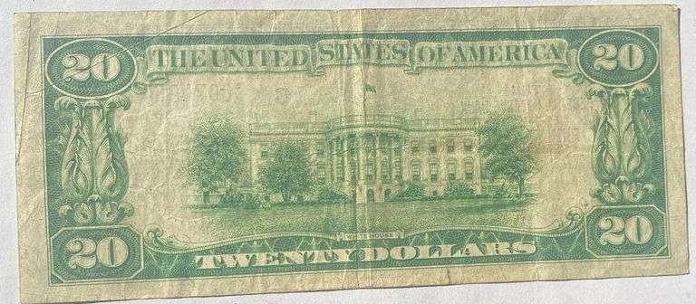 $20 Philadelphia National Currency Series of 1929