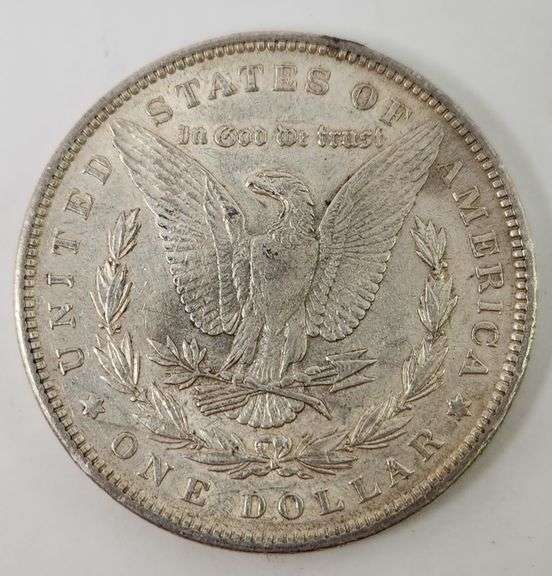 1897 Morgan Silver Dollar, AU