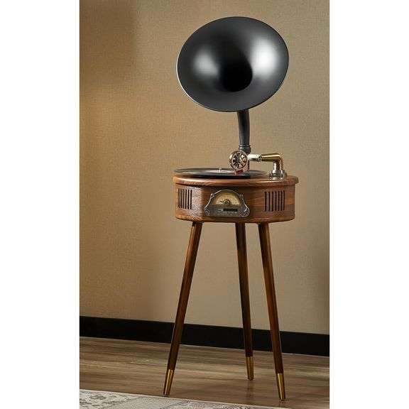 Italian Style Gramophone Vinyl Record Player