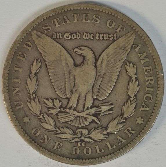 Key date 1891-CC Morgan Silver Dollar in nice condition
