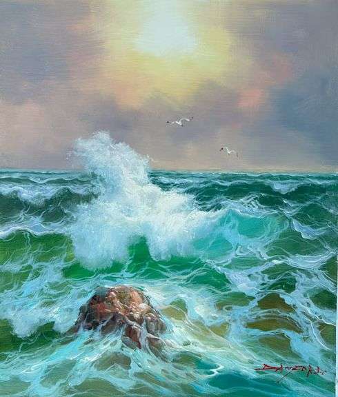 VERY BEAUTIFUL PAINTING ON CANVAS