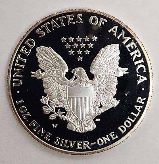 2001-W $1 Silver Eagle PR DCAM
