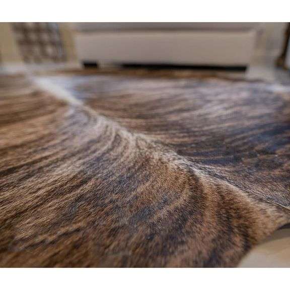 Genuine Brindle Cowhide Rug Carpet