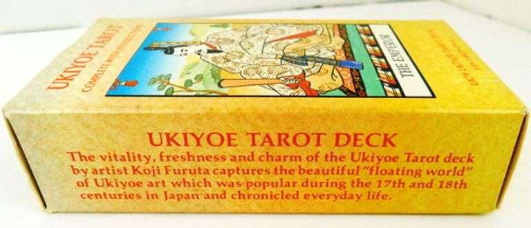 Vintage 1982 Ukiyoe Tarot Cards with Instructions