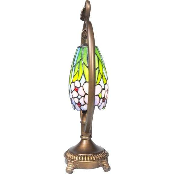 Handcrafted Tiffany Art Glass Lamp