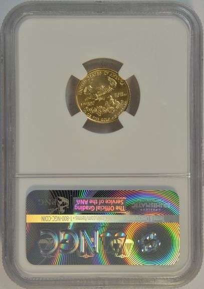 Flawless 2016 $5 Gold Eagle. NGC MS70 30th Anniversary issue