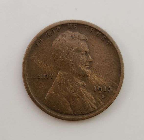 Lot of "3" KEY DATE 1 Cent Lot, Circulated
