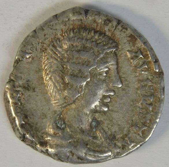 Sharp Empress Julia Domna Roman Silver Denarius, 193-211 AD