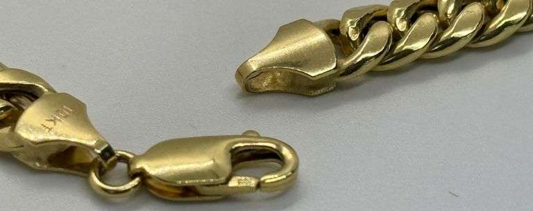 10K Yellow Gold Miami Cuban Link Chain