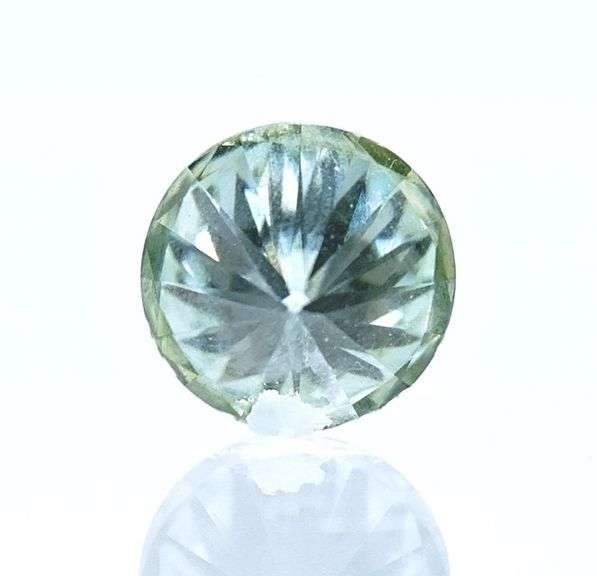 Beautiful 3.5 Ct Lab Simulated Ice Blue VVs1 Diamond Solitaire