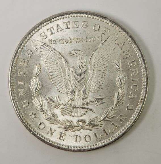 1921 Morgan Silver Dollar, UNC