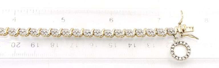 Group lot of 4 Vintage 925 sterling silver bracelets