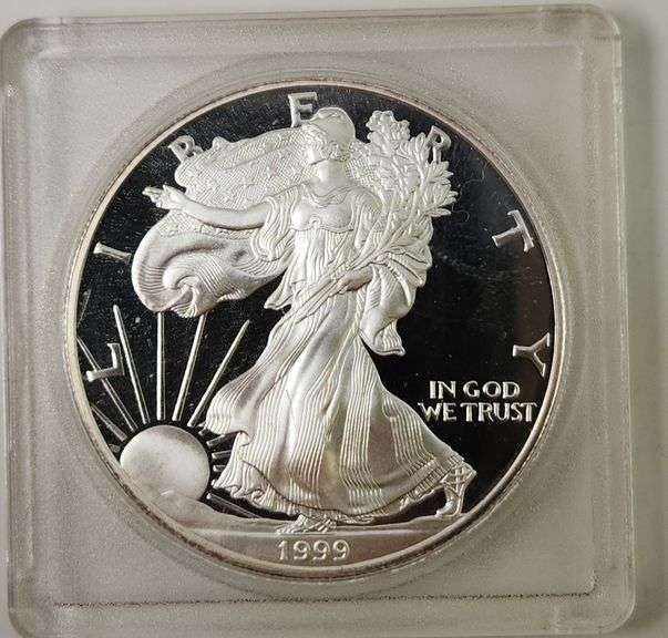 1999-P $1 Silver Eagle PR DCAM